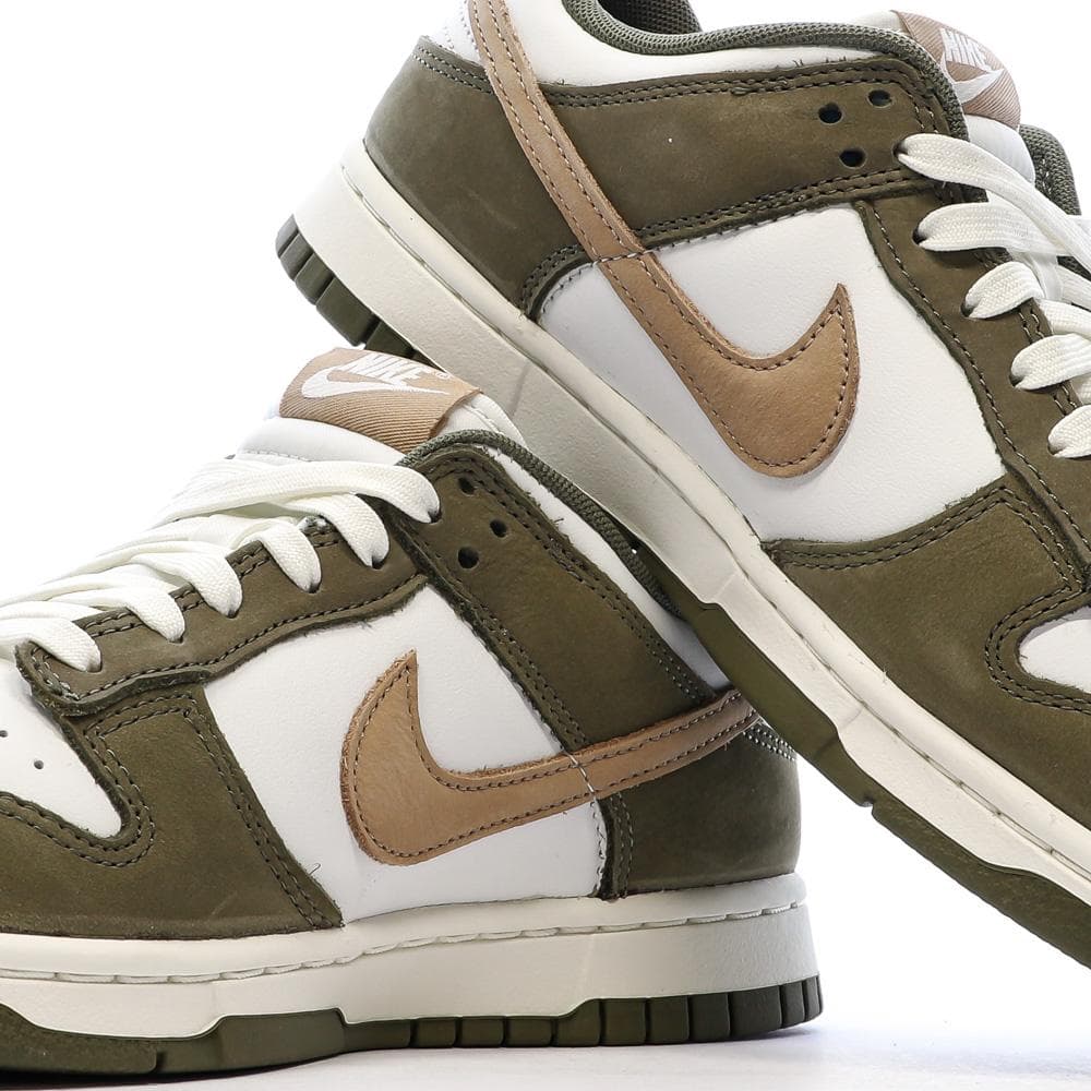 Dunk Low Baskets Vert/Blanc Homme Nike 7