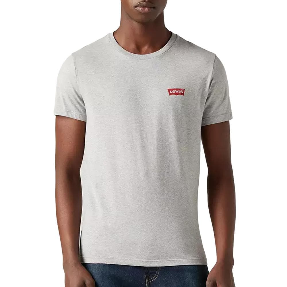 Lot de 2 T-shirts Blanc/Gris Homme Levi's Slim Fit 3