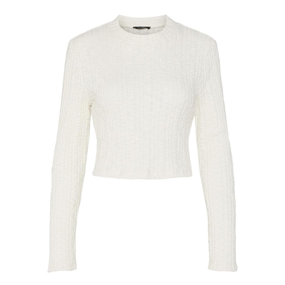 T-Shirt Beige Femme Pieces Luna 1