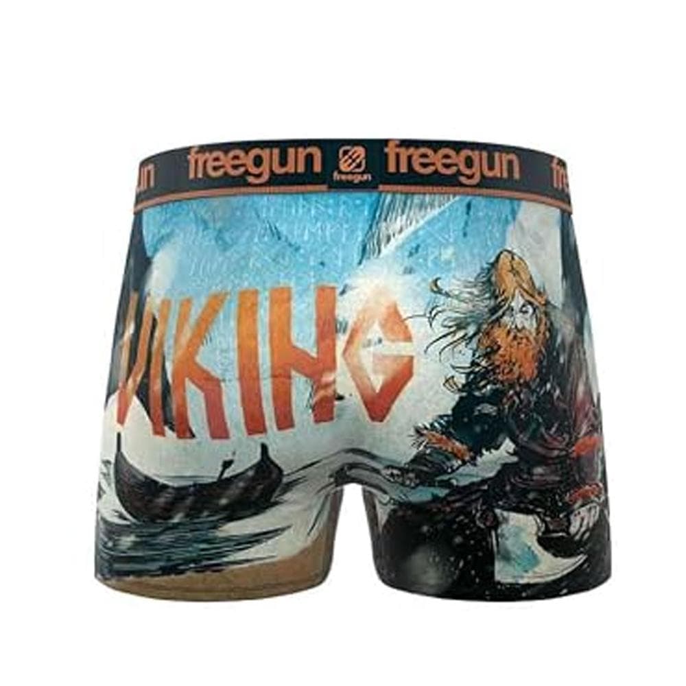Boxer Bleu Garçon Freegun Viking 2