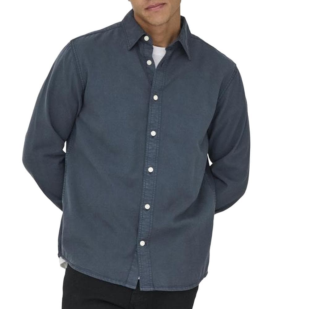 Chemise Bleu Homme Only & Sons Sotto 1