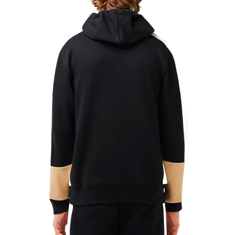 Sweat Noir Homme Lacoste Colorblock Hoodie 2