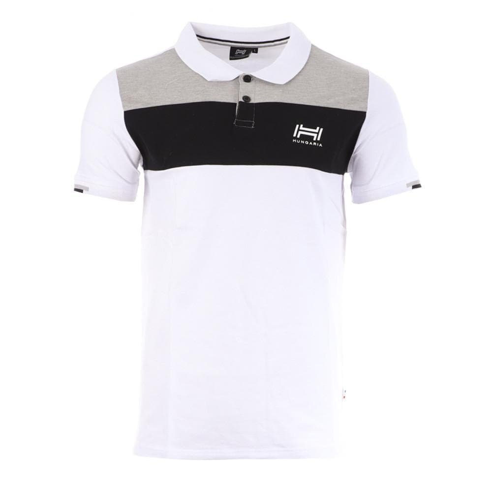 Polo Blanc Homme Hungaria Bennett 1