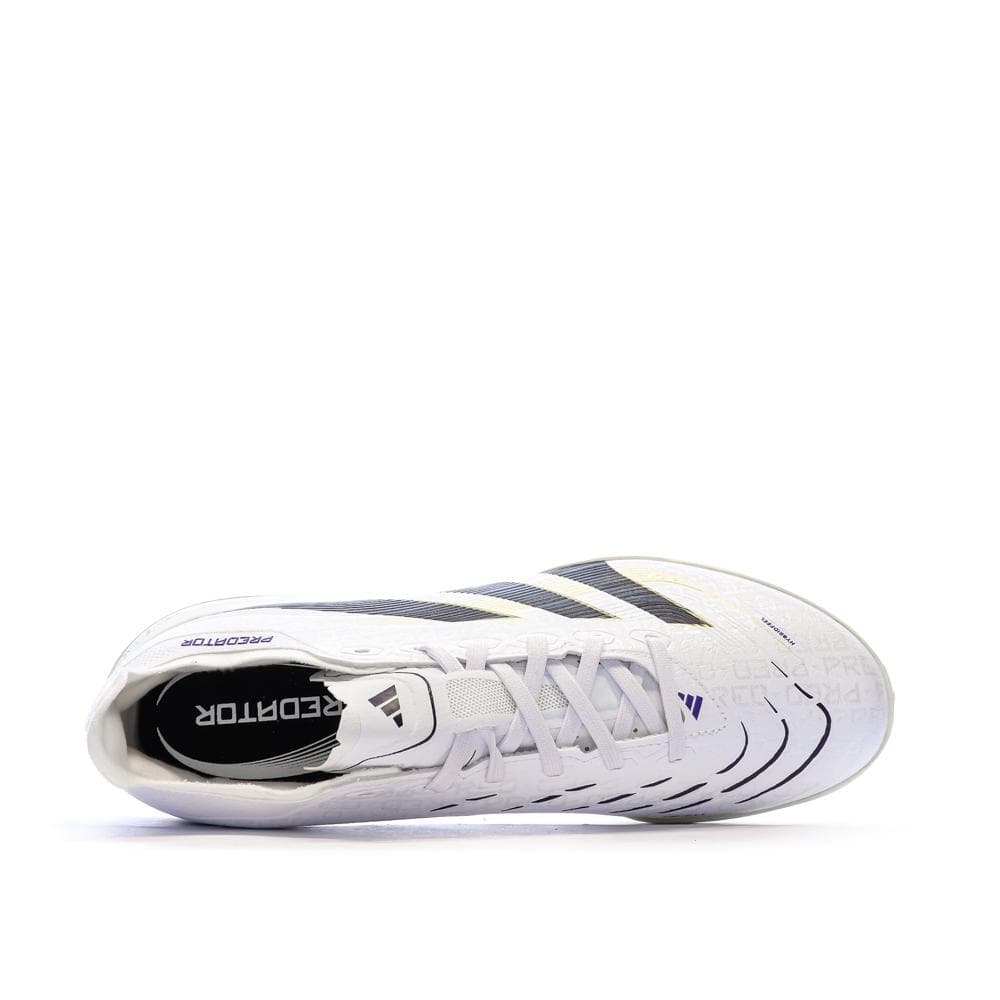 Chaussures de Foot Blanches Homme Adidas Predator League TF 4