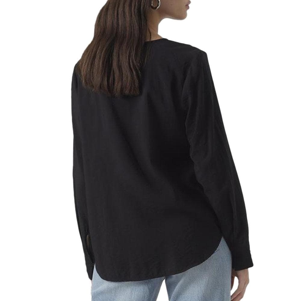 Blouse Noires Femme Vero Moda Lena 2