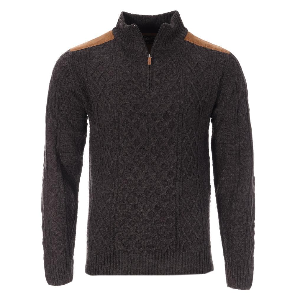Pull Gris Homme RMS26 Irlandais 1