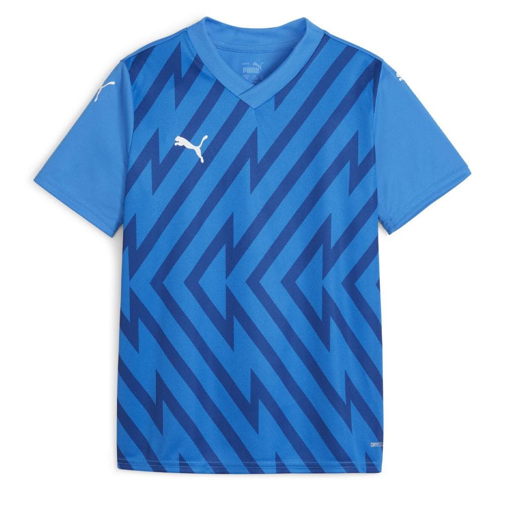 Maillot de football Bleu Turquoise Garçon Puma Teamglory Jersey Jr 1
