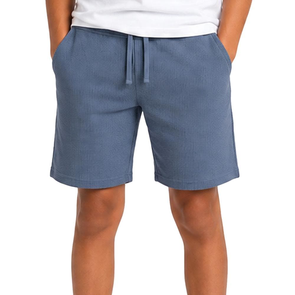 Short Bleu Foncé Garçon Paname Brothers Texture Indigo 1