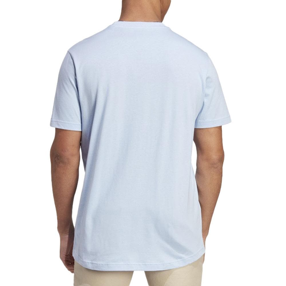 T-Shirt Bleu Homme Adidas IC9801 2