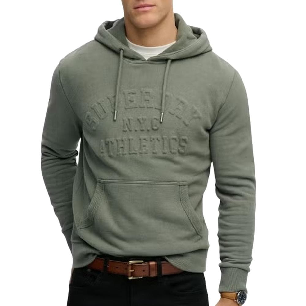 Sweat Vert Homme Superdry Athletic 1