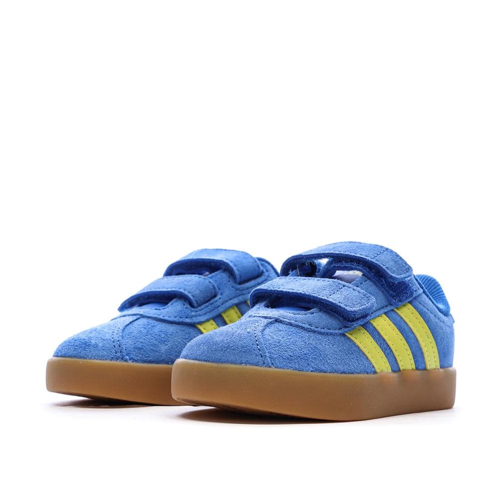 Baskets Bleu/Jaune Garçon Adidas Grand Court 3.0 6