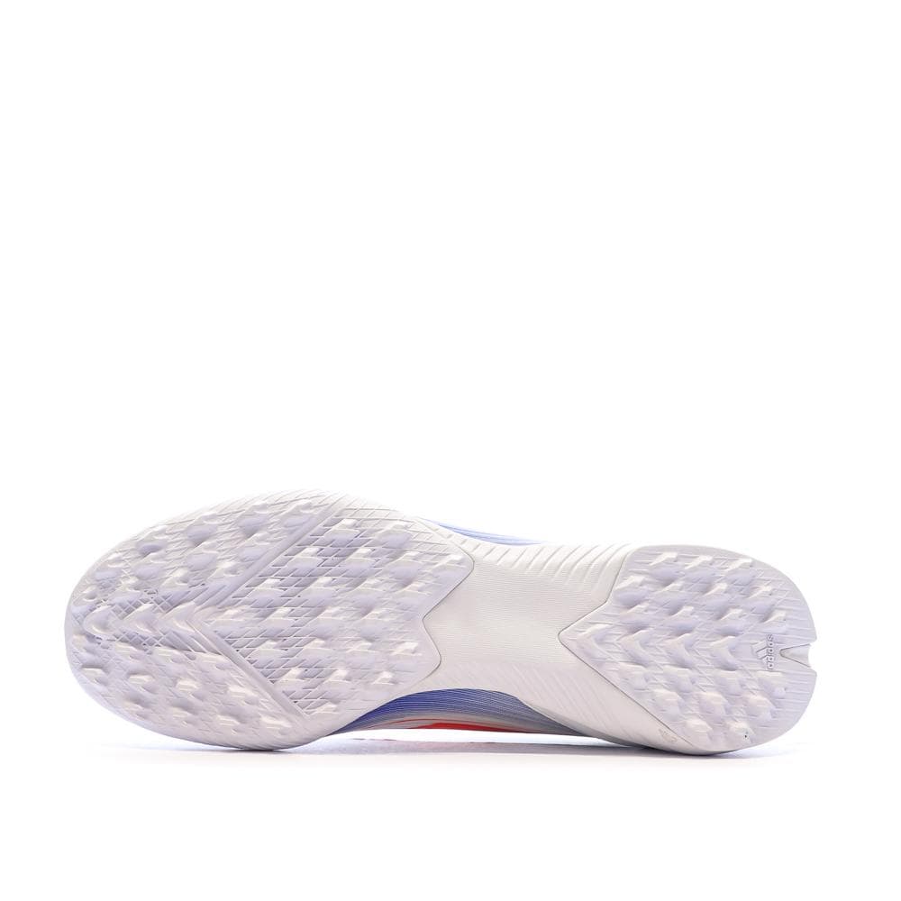 Chaussures de Foot Blanc/Bleu Adidas F50 League TF J 5