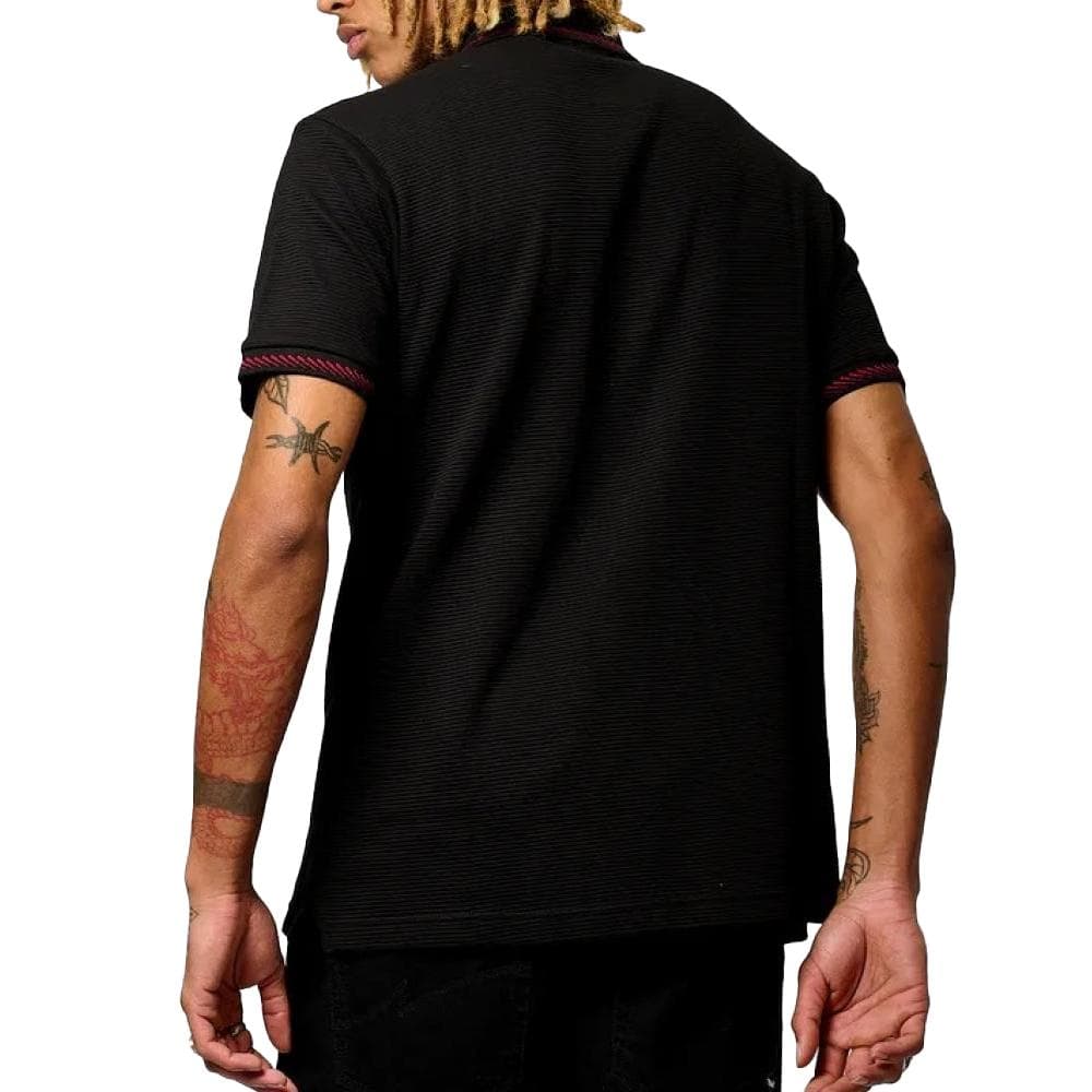 Polo Noir Homme Kaporal TIRUE 2
