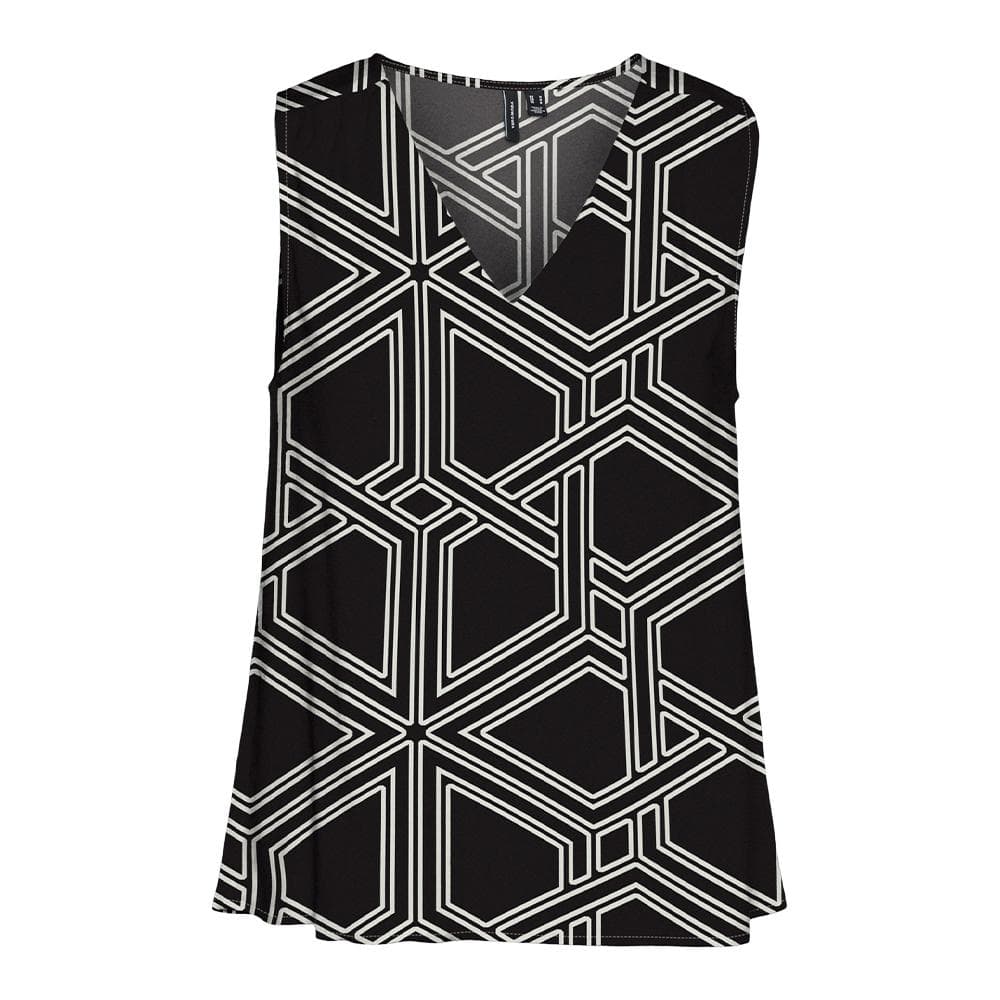 Blouse Noir Femme Vero Moda Easy Joy 1