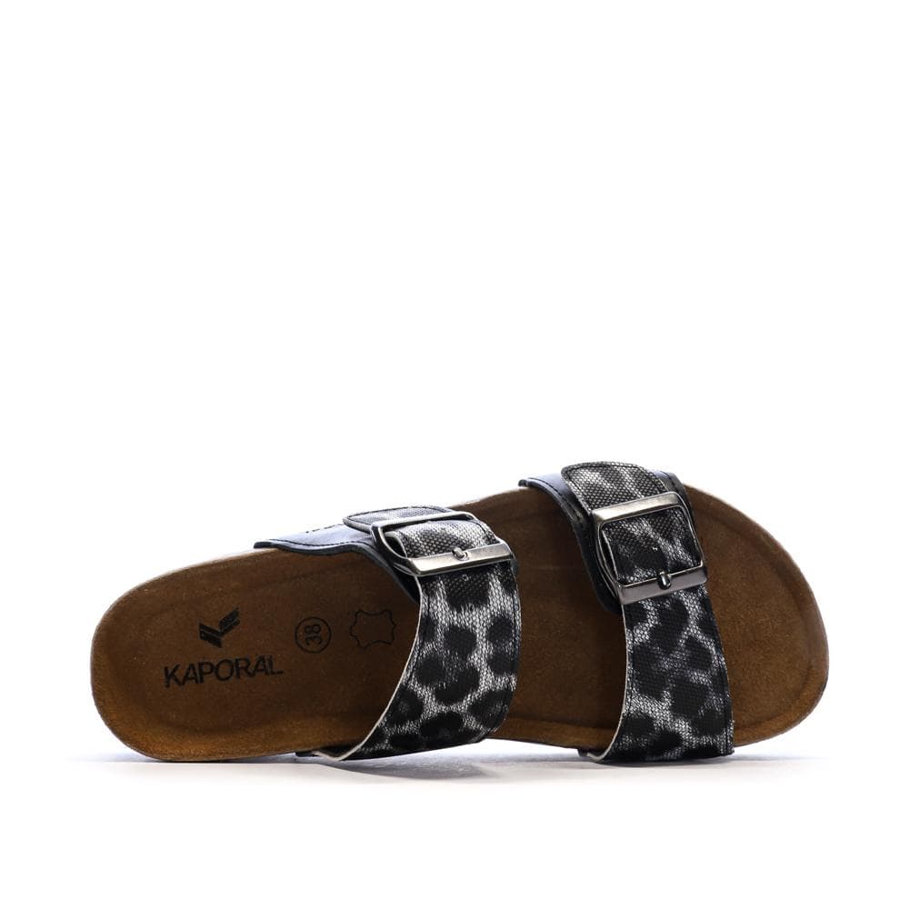 Sandales Noir Femme Kaporal Solinea 4