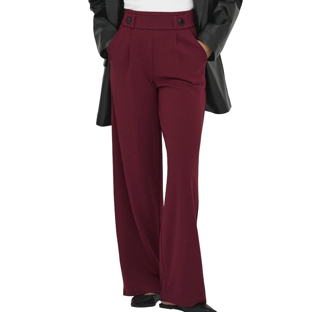Pantalon Rouge Femme JDY Geggo 15208430 1