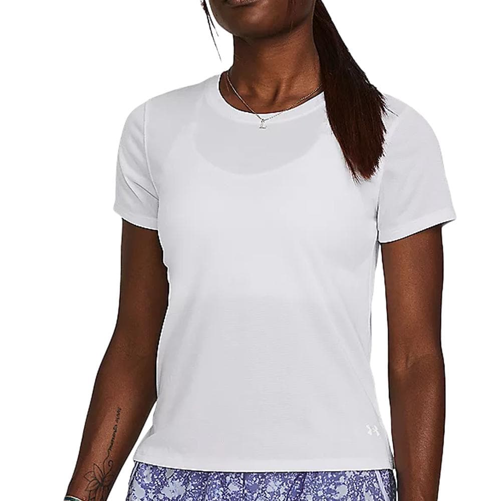 T-Shirt Blanc Femme Under Armour 1382434 1