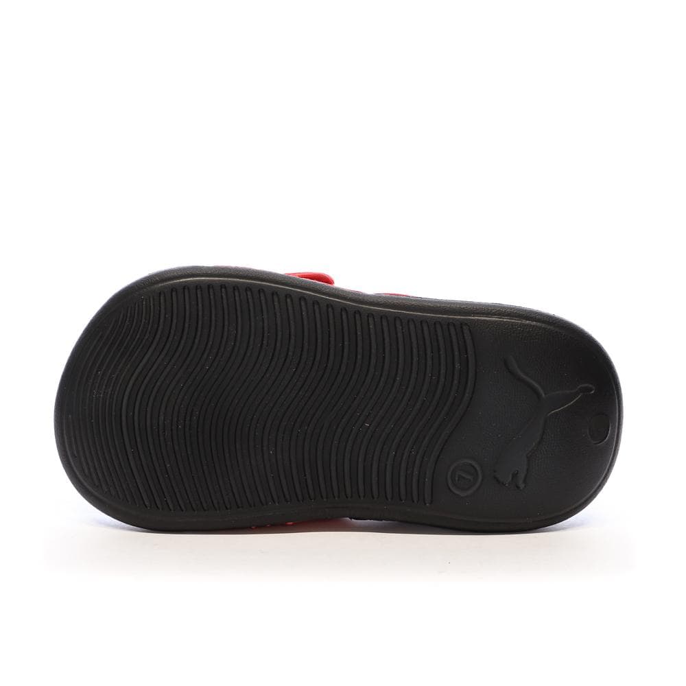 Sandales Noire/Rouge Enfant Puma Popcat 20 2