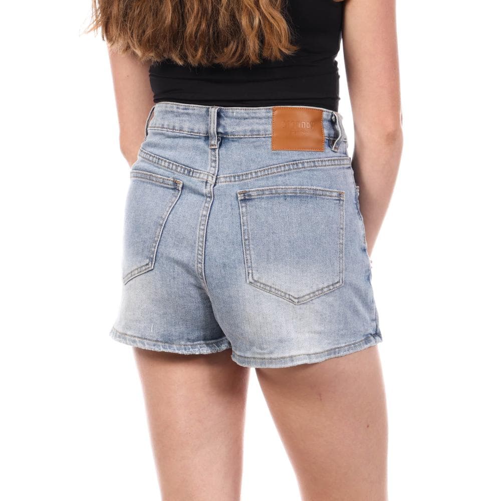 Jupe Short Bleu Femme Monday Premium 164 2