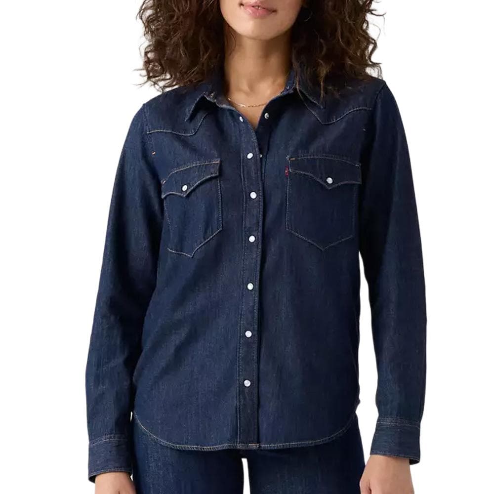 Chemise Bleu Brut Femme Levi's The Ultimate Western 2