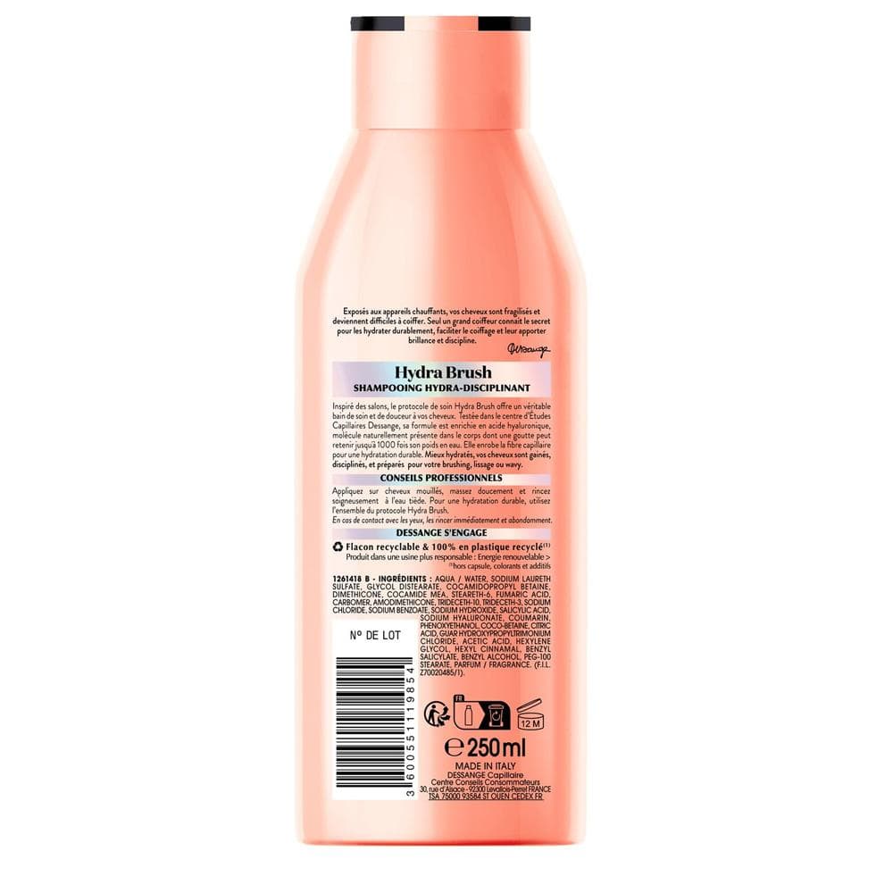 Shampoing Hydra-Disciplinant DESSANGE Cheveux exposés aux appareils chauffants 2