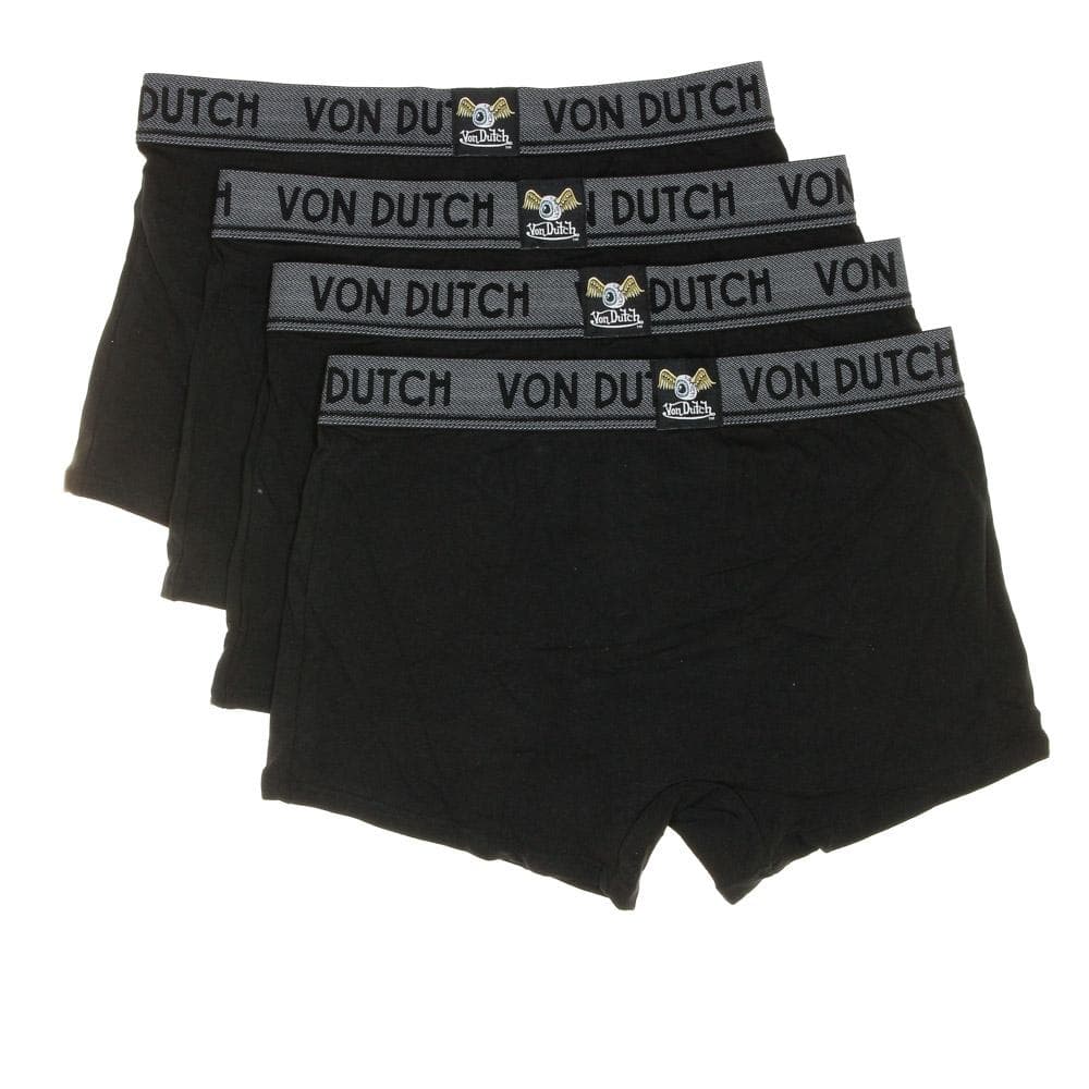 X4 Boxers Homme Noir Von Dutch ORIAS 3