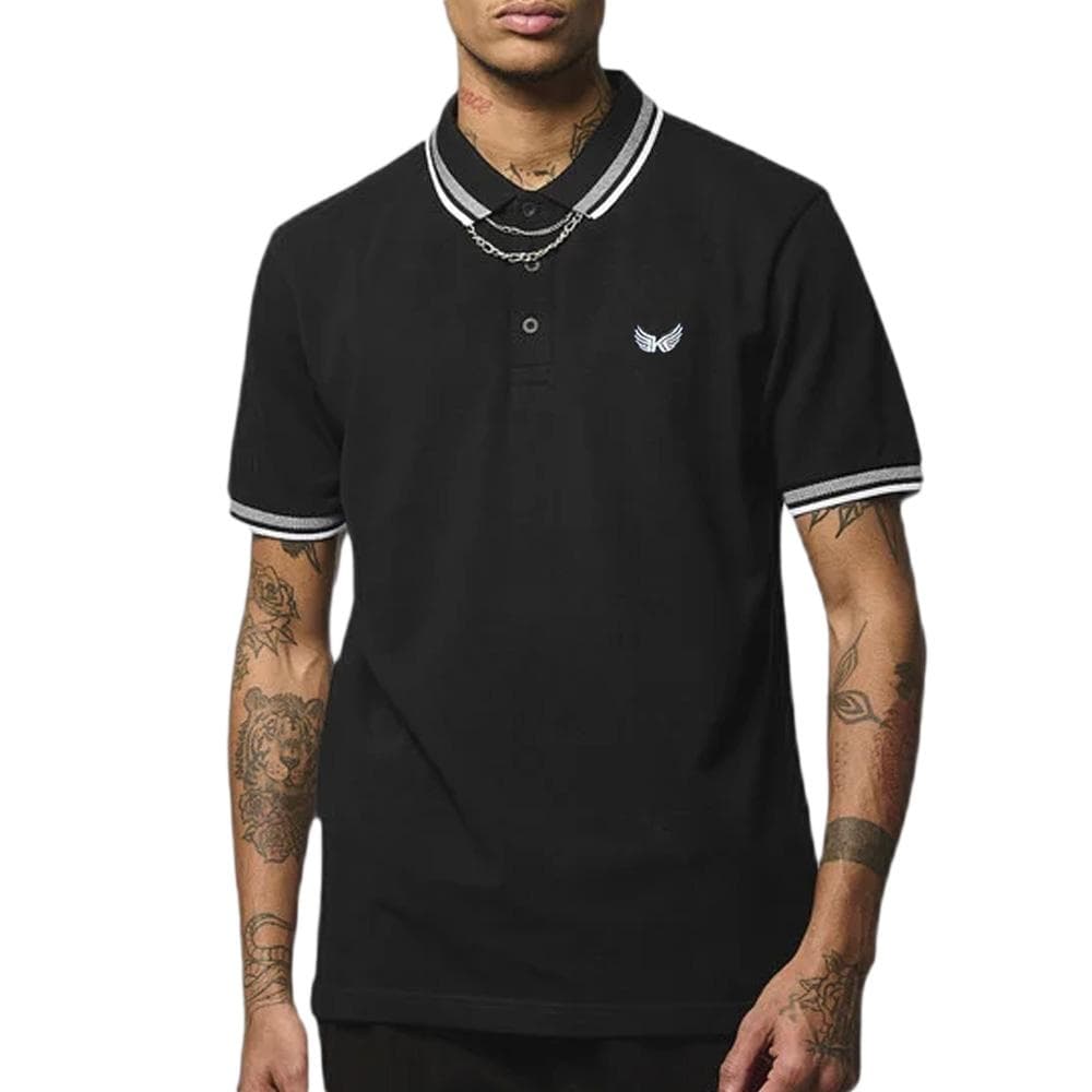 Polo Noir Homme Kaporal Marod 1