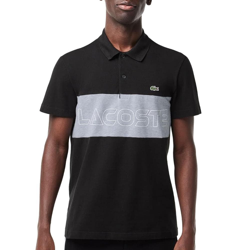 Polo Noir/Gris Homme Lacoste PH1470 1