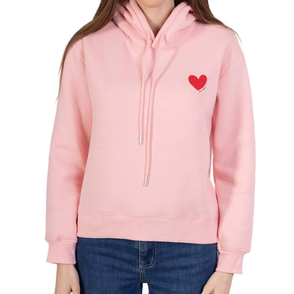 Sweat à Capuche Rose Fille PM Mère & Filles Boum Boum 1