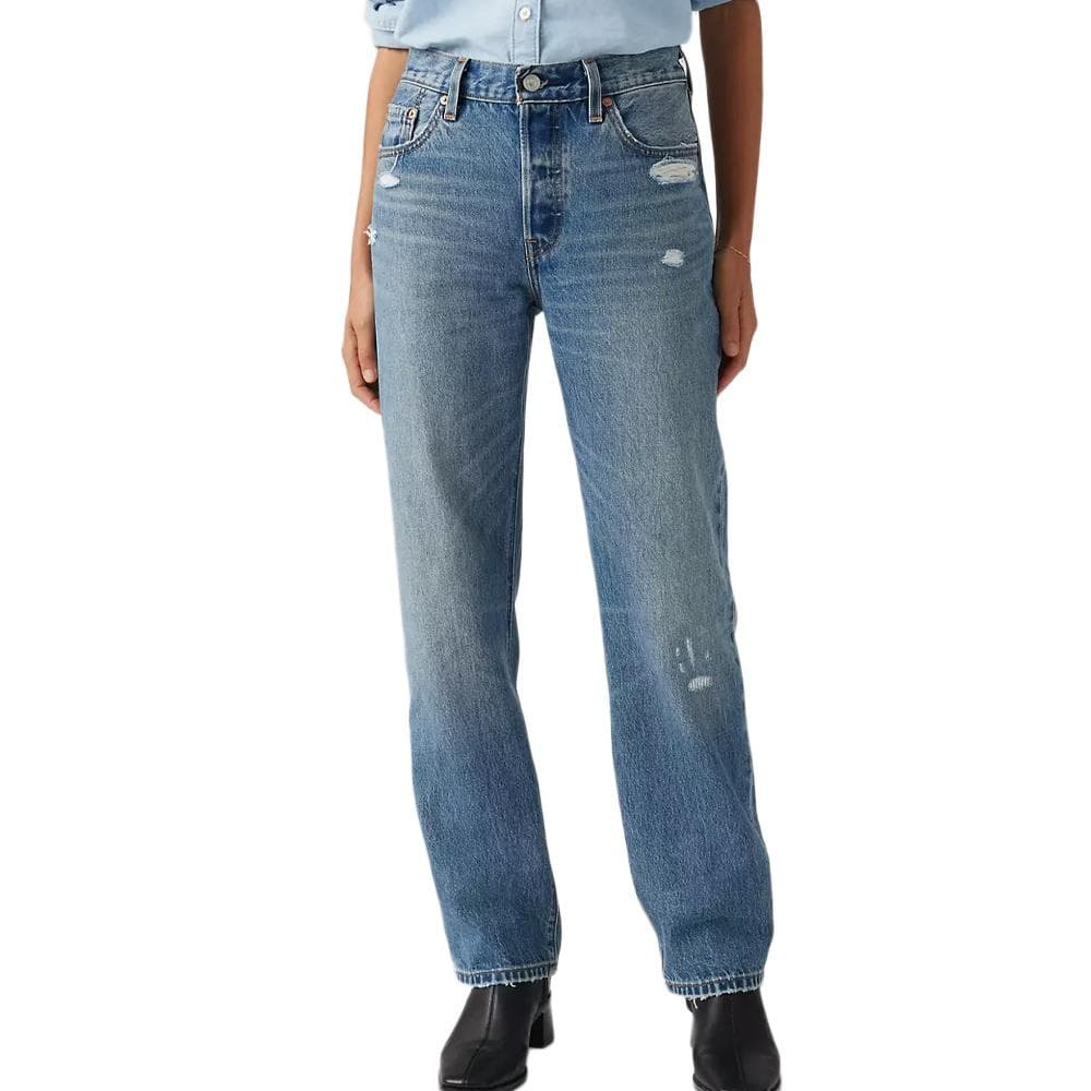 Jean 501 90s Bleu Clair Délavé Femme Levi's A1959 1