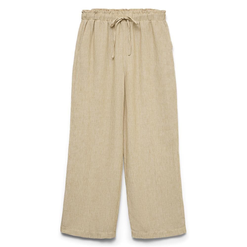 Pantalon fluide Beige Femme Vero Moda Charline 1