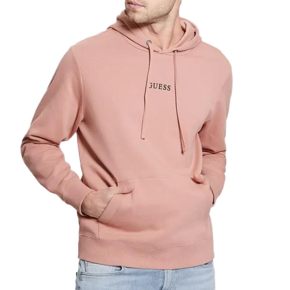 Sweat à Capuche Vieux Rose Homme Guess Roy 1
