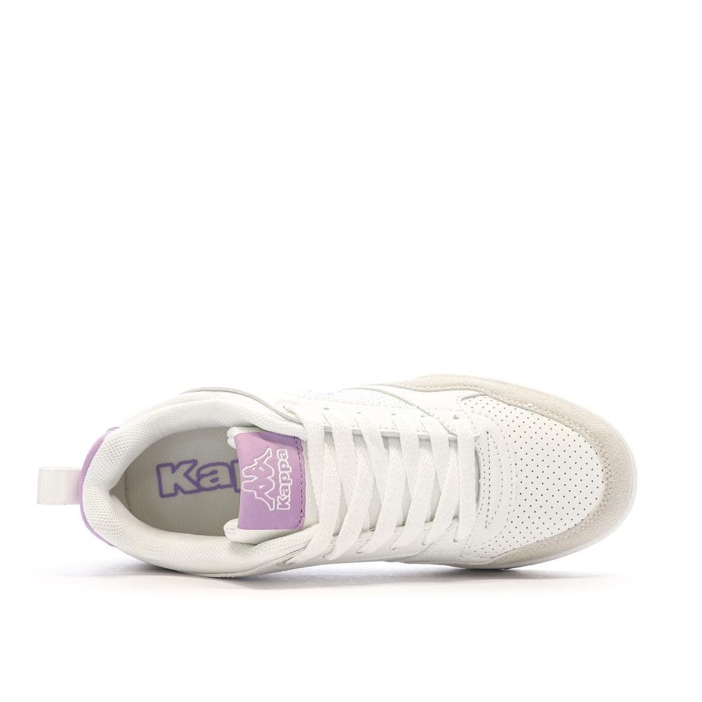 Baskets Blanches/Beiges Fille Kappa Manis 4