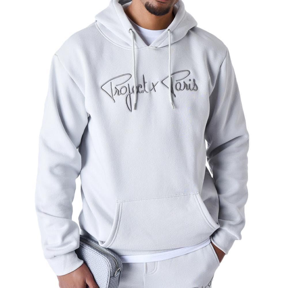 Sweat à Capuche Gris Homme Project X Paris Signature 1