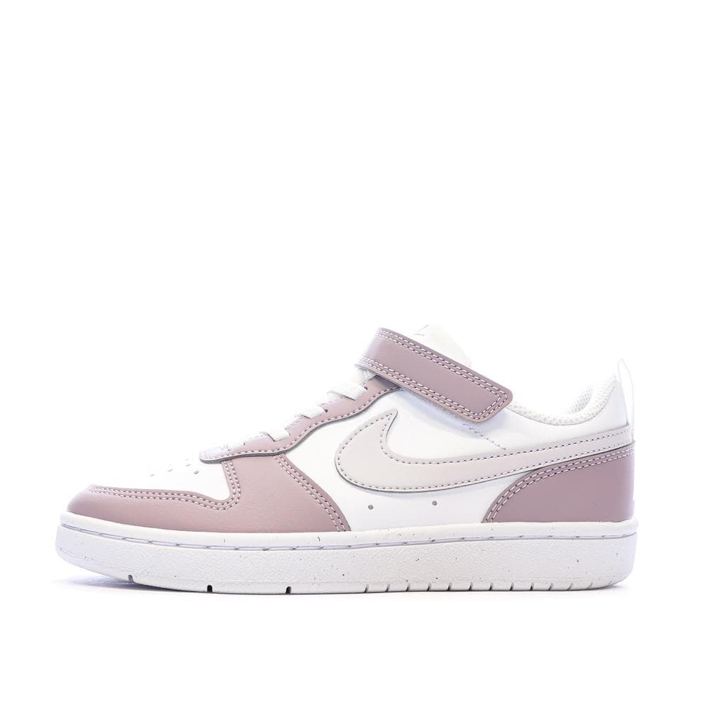 Baskets Gris/Blanc Fille Nike Court Borough Low 1