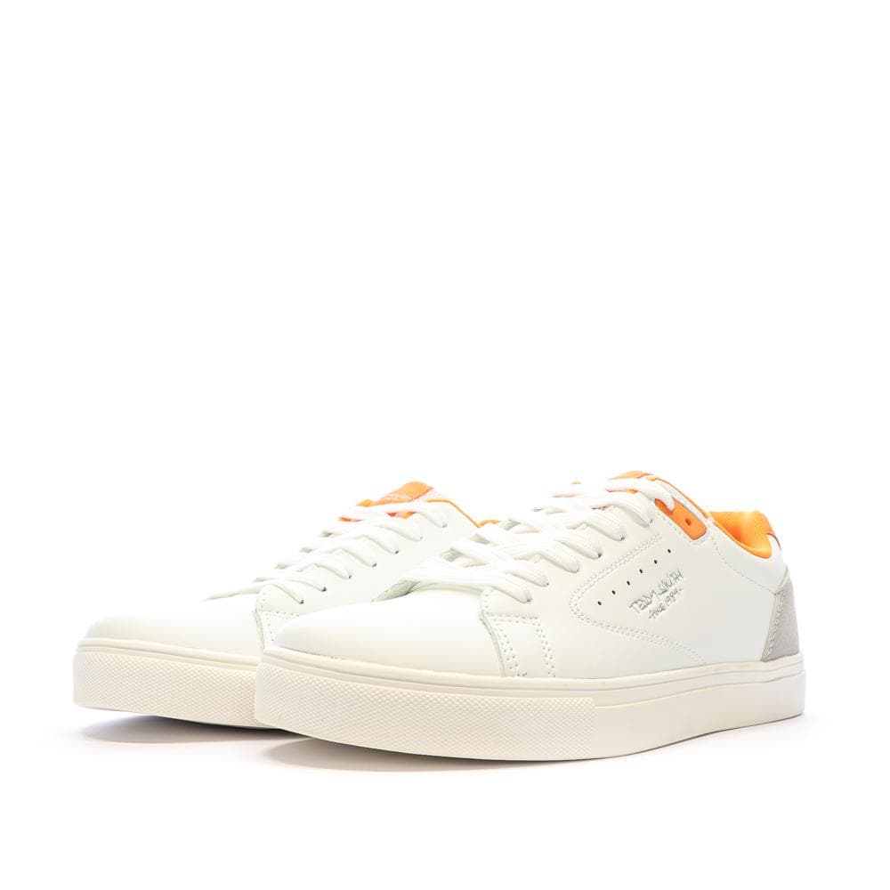 Baskets Blanches/Orange Garçon Teddy Smith 1786 6