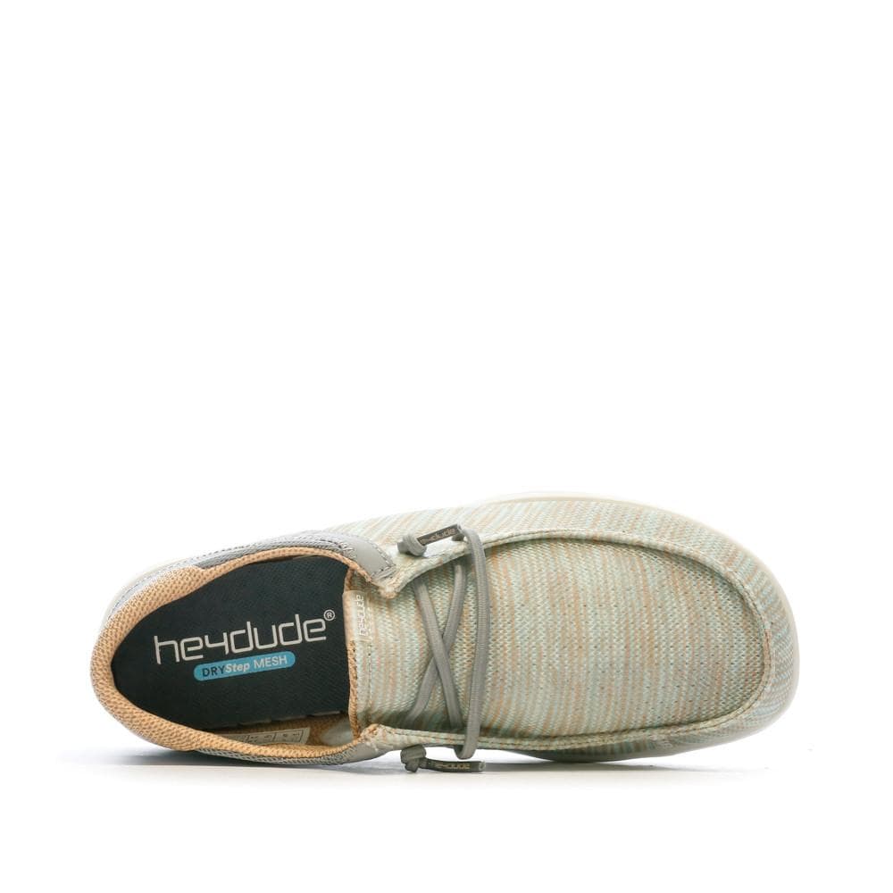 Chaussures Grises Bleutés Femme Hey Dude Wendy 4