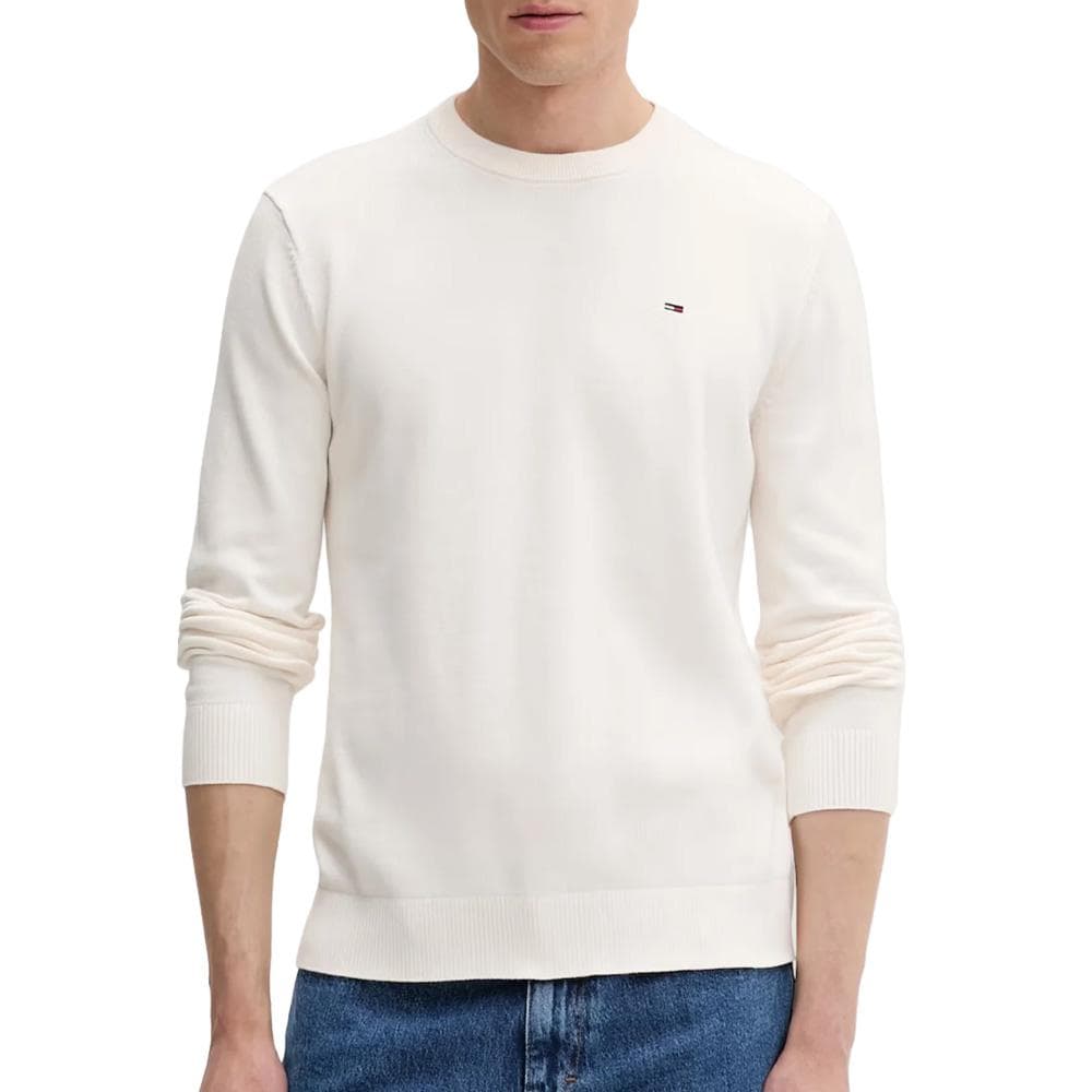 Pull Blanc Homme Tommy Hilfiger Tjm Slim Ess 1