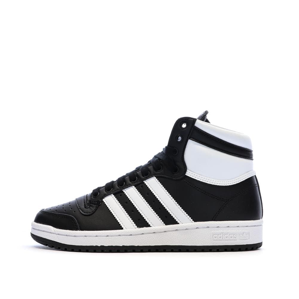 Baskets Noires/Blanches Homme Adidas Ten 1