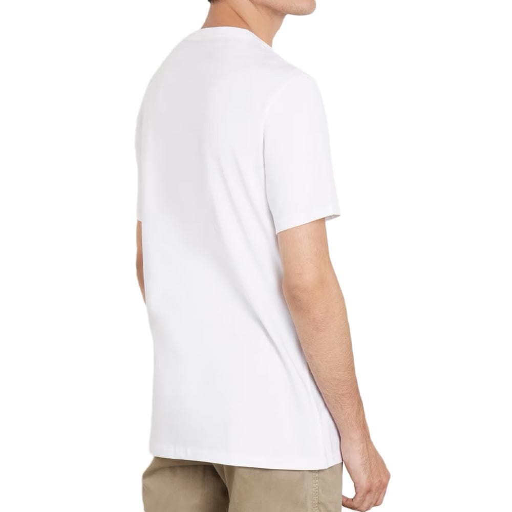 T-shirt Blanc Homme Guess M4YI35J1314 2