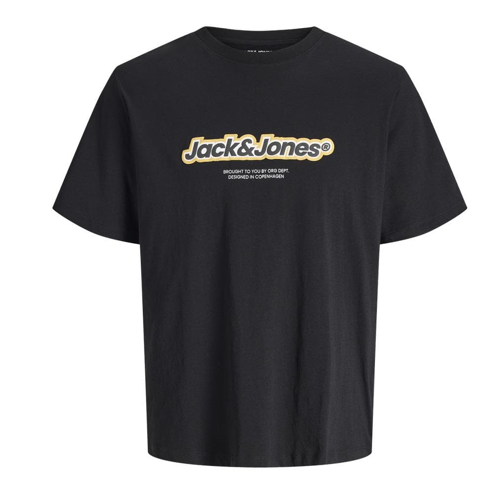 T-Shirt Noir Homme Jack & Jones Vesterbro 1