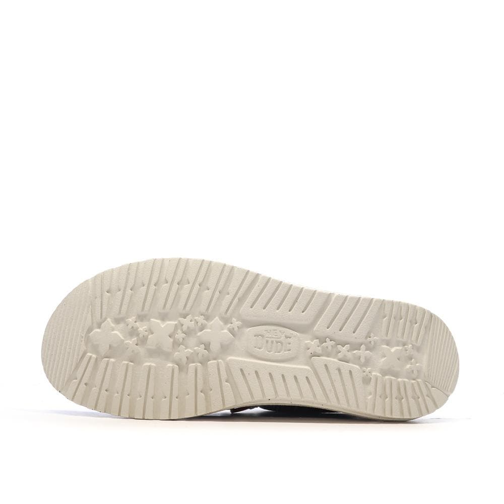 Chaussures Grises Chiné Homme Hey Dude Wally Jersey 5
