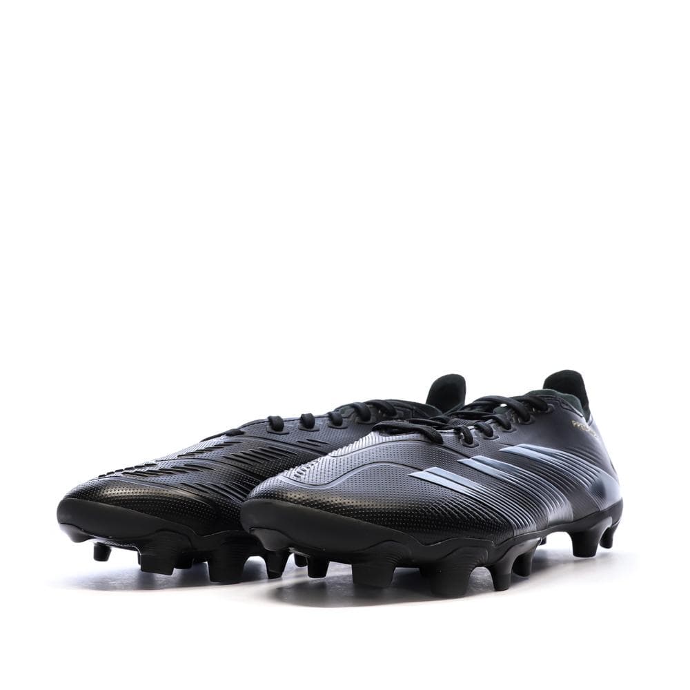 Chaussures de Foot Noires Homme Adidas Predator League MG 6