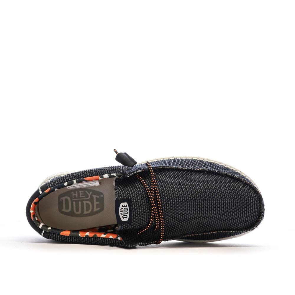 Chaussures Bleu Homme Hey Dude Wally Sox Pine 4