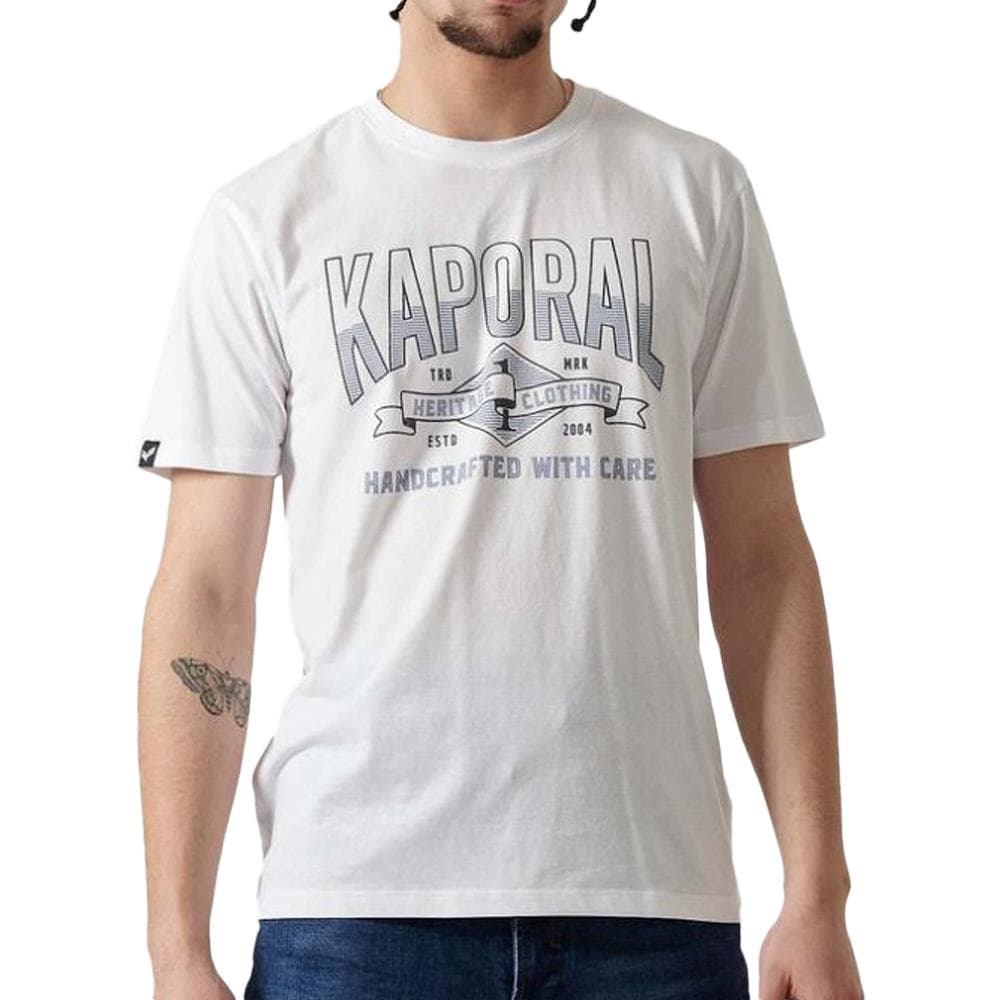 T-Shirt Blanc Homme Kaporal BRODI 1