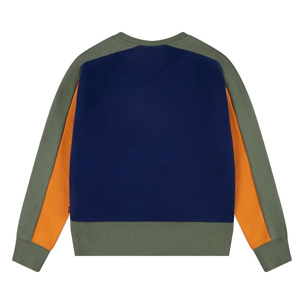 Sweat Marine/Vert/Jaune Garçon Levi's 9EJ199 2