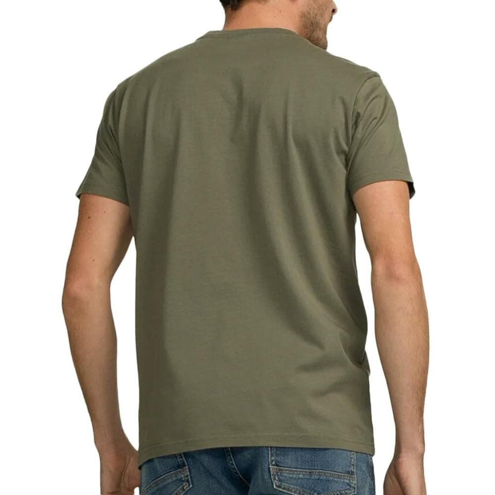 T-shirt Kaki Homme Petrol Industries TSR002-9999 2
