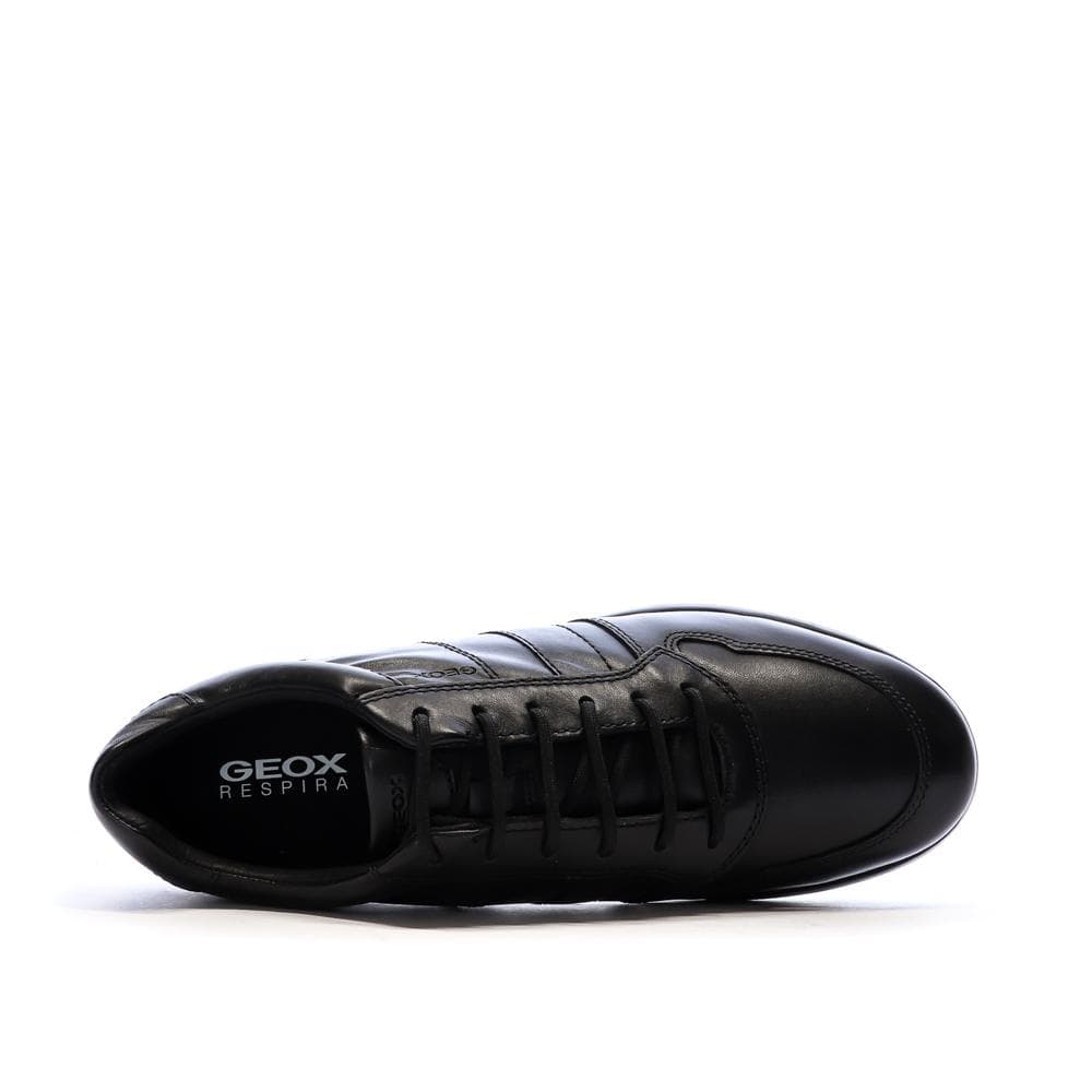 Baskets Noires Homme Geox Leitan 4