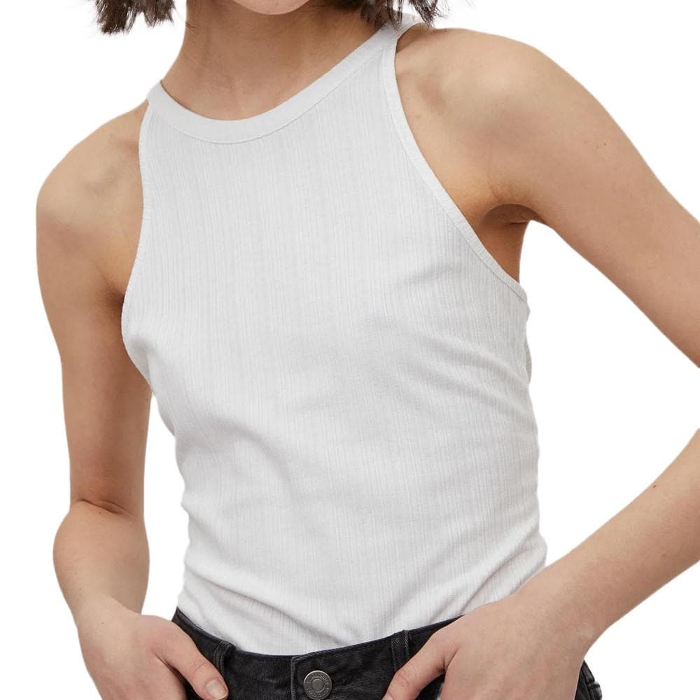 Débardeur Blanc Femme Vila Aathalia 1