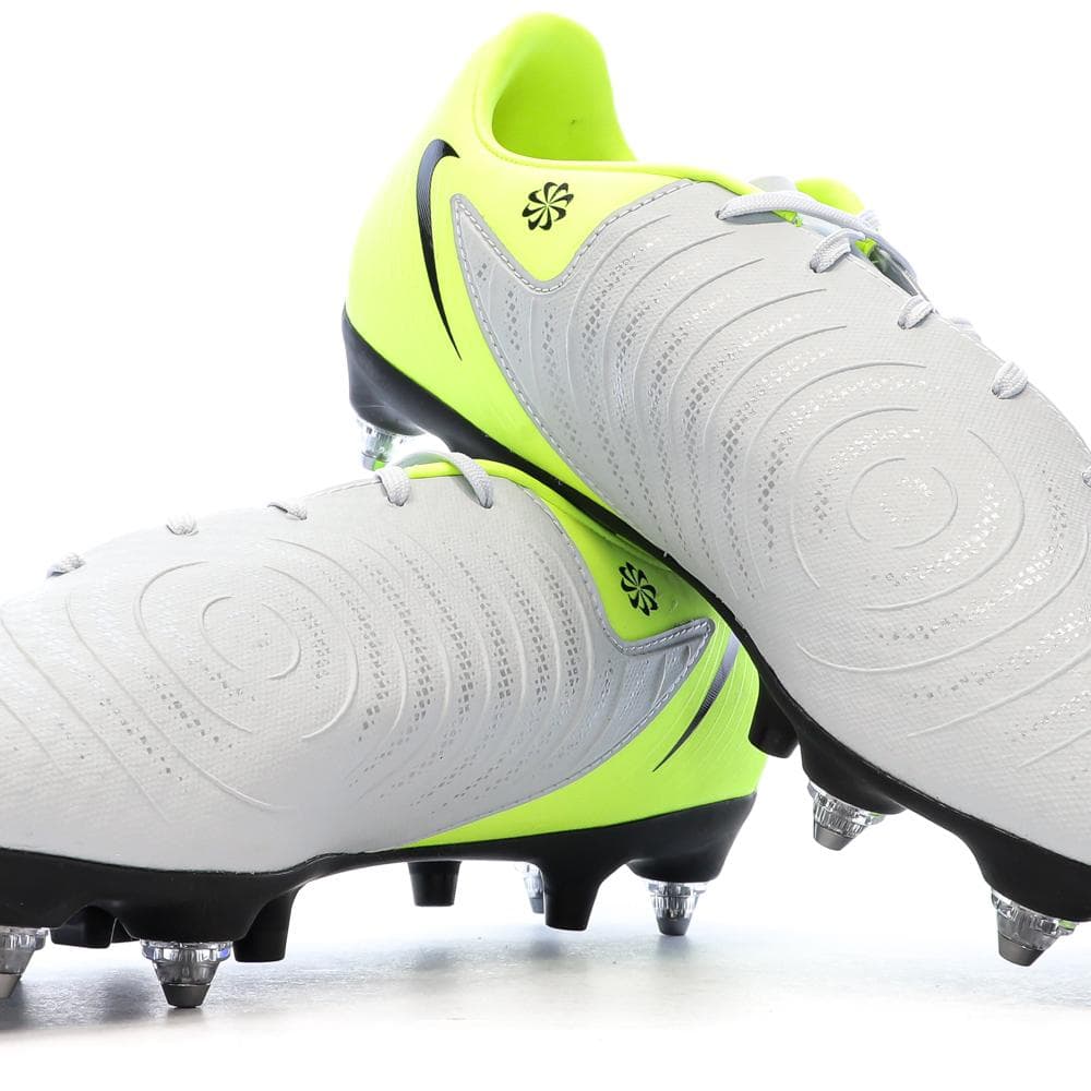 Chaussures de Foot Gris/Jaune Homme Nike Phantom Gx II Acad SG-PRO AC 7